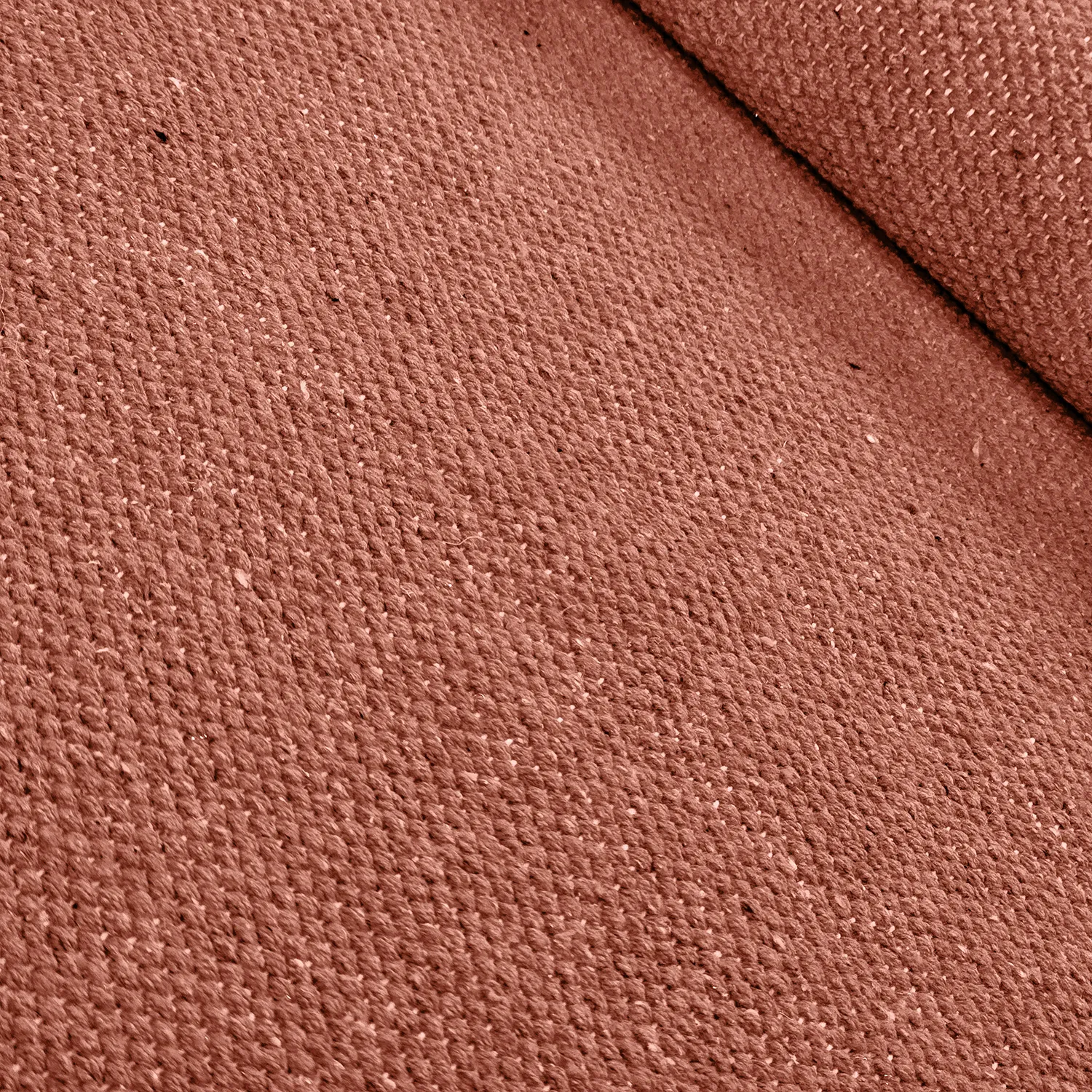Tappeto di cotone - Rigolet (terracotta)