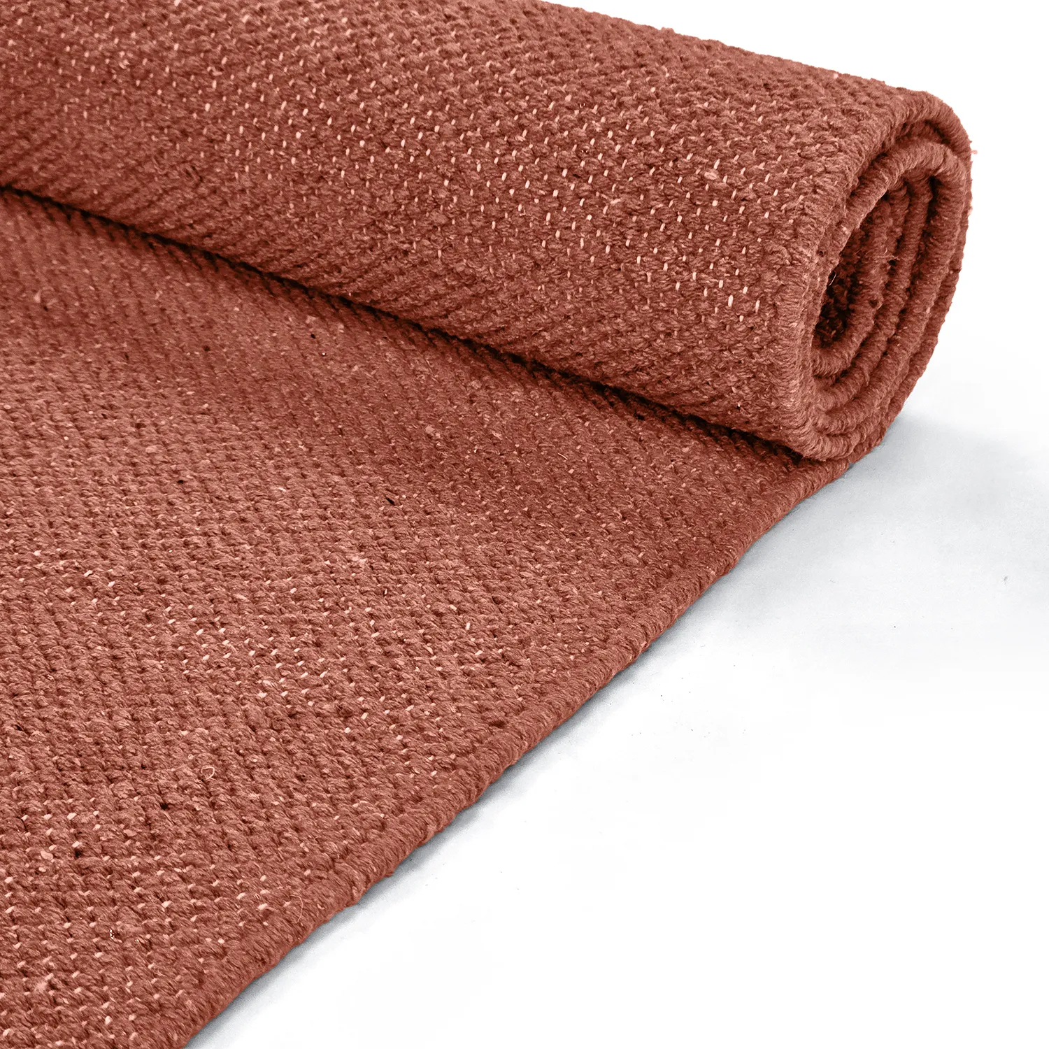Tappeto di cotone - Rigolet (terracotta)