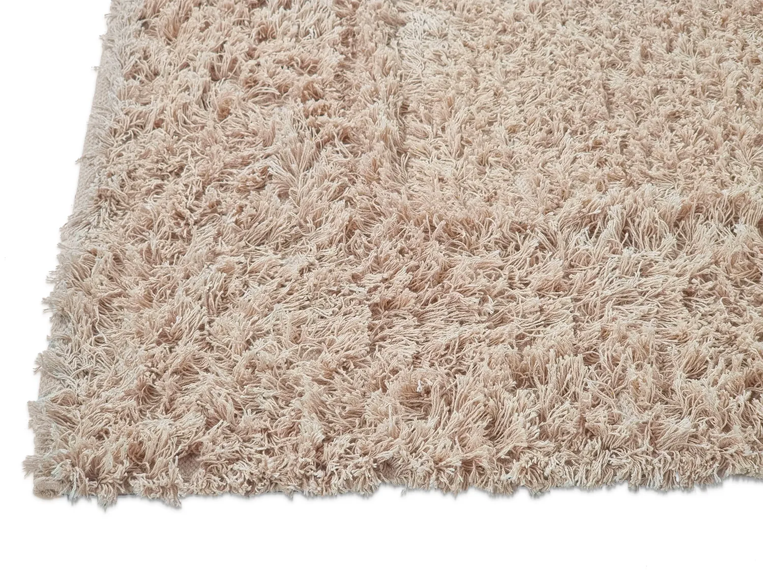 Tappeto A Pelo Lungo - Aline Natural Cotton Shaggy (beige)