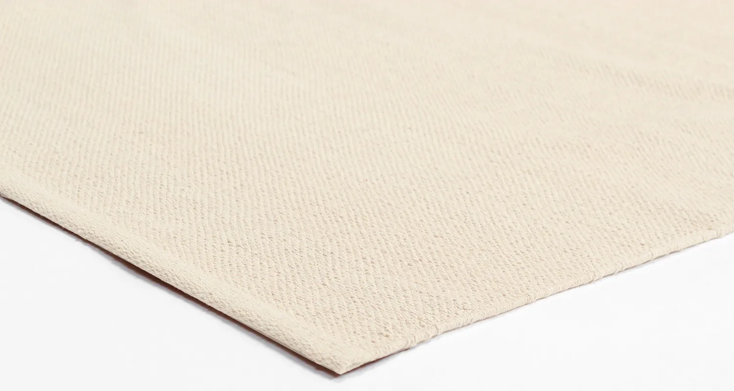 Tappeto di cotone - Billie (bianco)