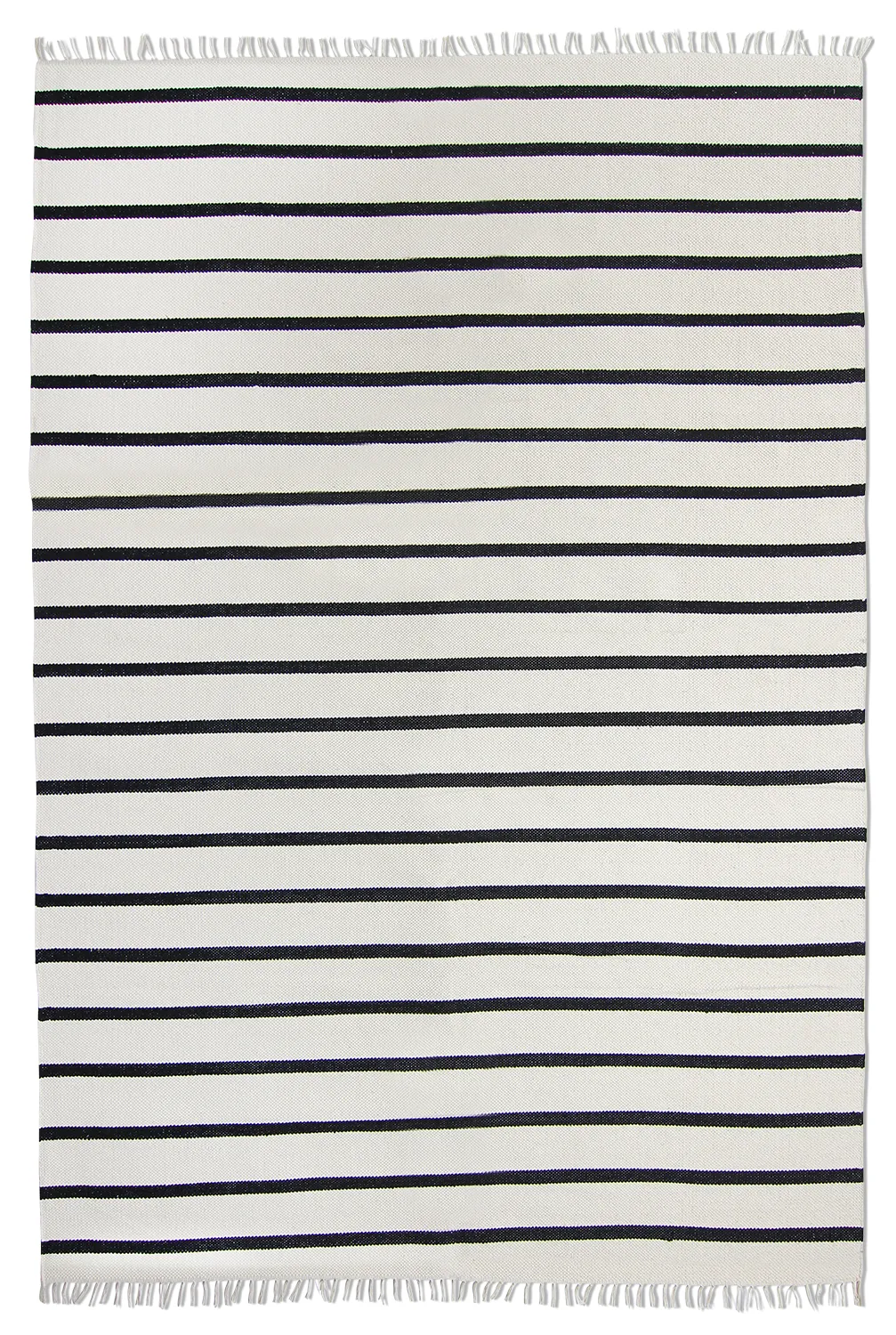 Tappeto di cotone - Helle (offwhite/nero)