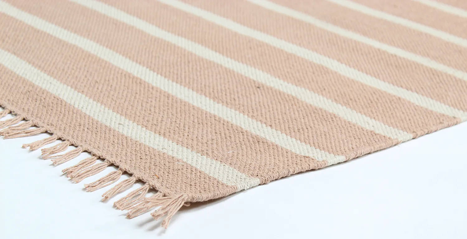 Tappeto di cotone - Helle (rosa)