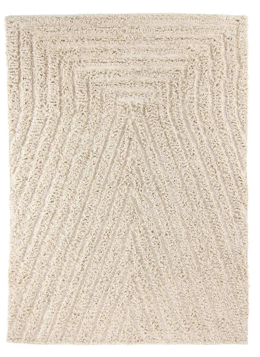 Tappeto A Pelo Lungo - Kendra Natural Cotton Shaggy (natura)