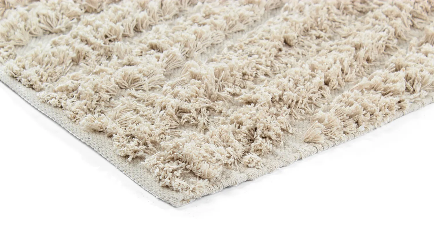 Tappeto A Pelo Lungo - Kendra Natural Cotton Shaggy (natura)