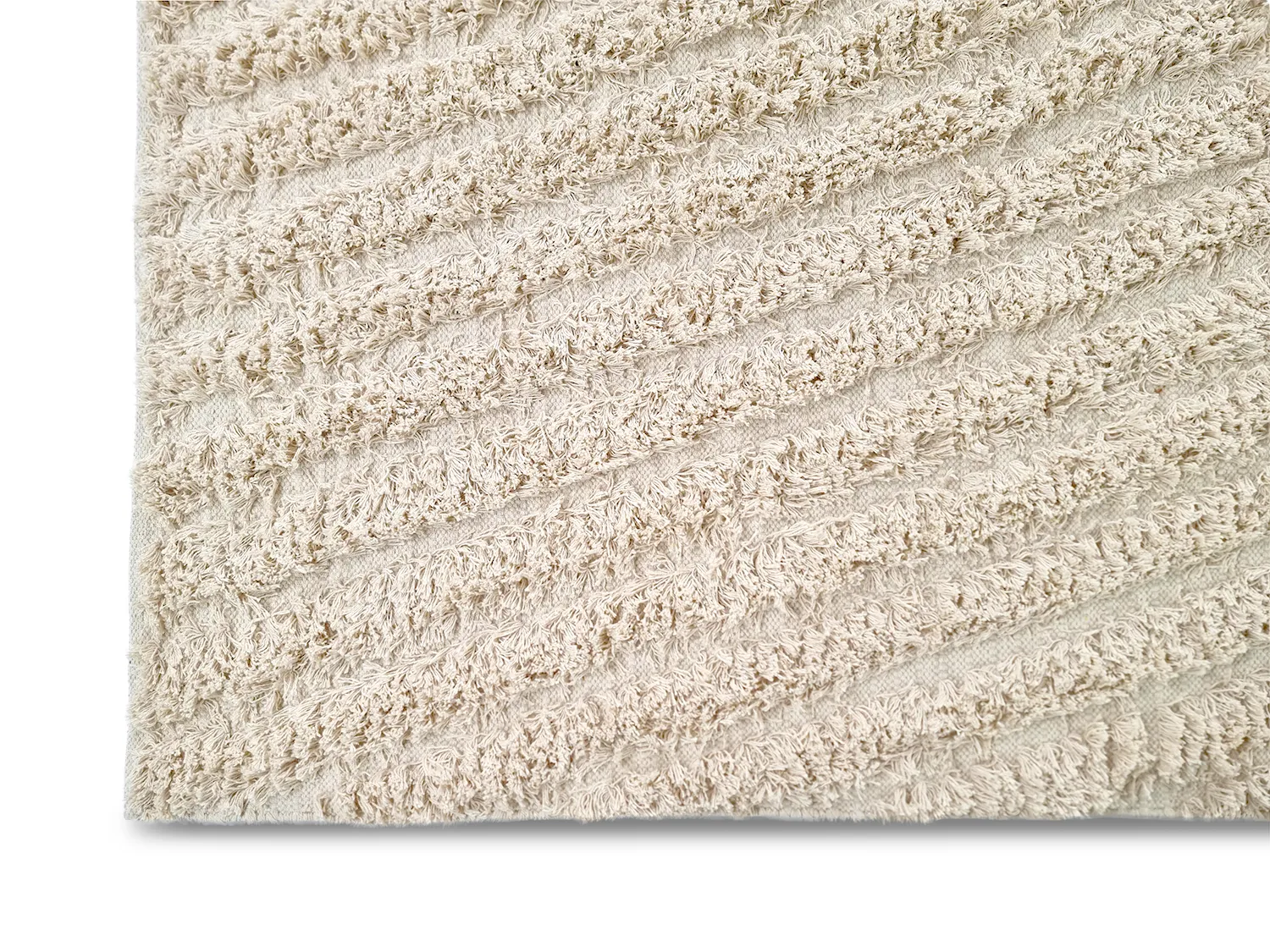 Tappeto A Pelo Lungo - Kendra Natural Cotton Shaggy (natura)