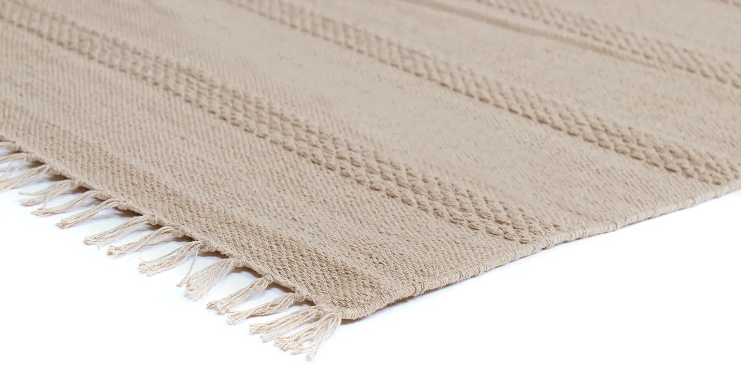Tappeto di cotone - Lilje (marrone)