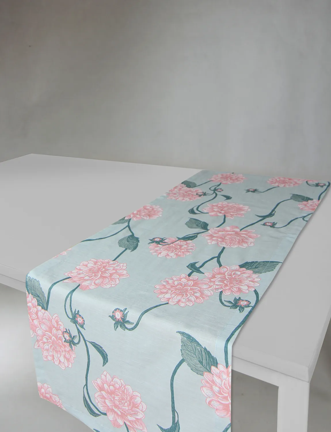 Tovaglie Runner - Alyssa (verde/rosa)