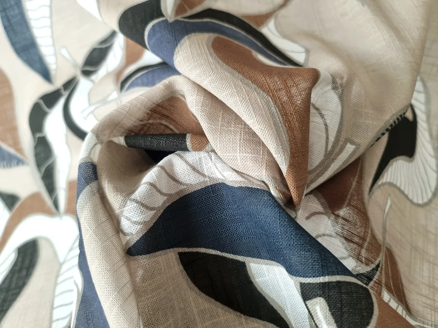 Tovaglie Runner - Amalie (grigio/blu)