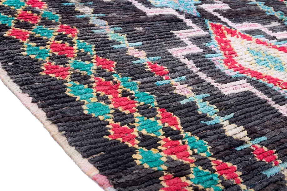 Tappeto Berberi Dal Marocco Boucherouite 310 x 160 cm