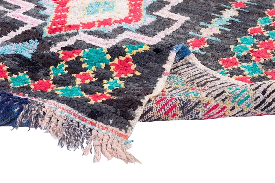 Tappeto Berberi Dal Marocco Boucherouite 310 x 160 cm