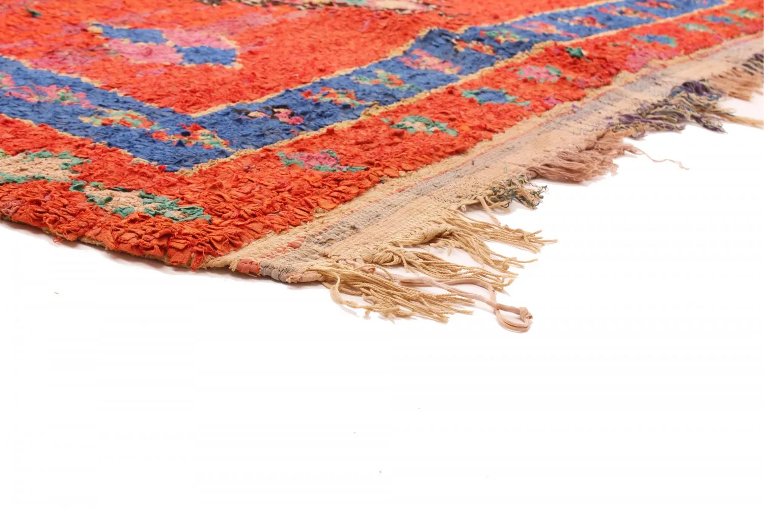 Tappeto Berberi Dal Marocco Boucherouite 330 x 150 cm