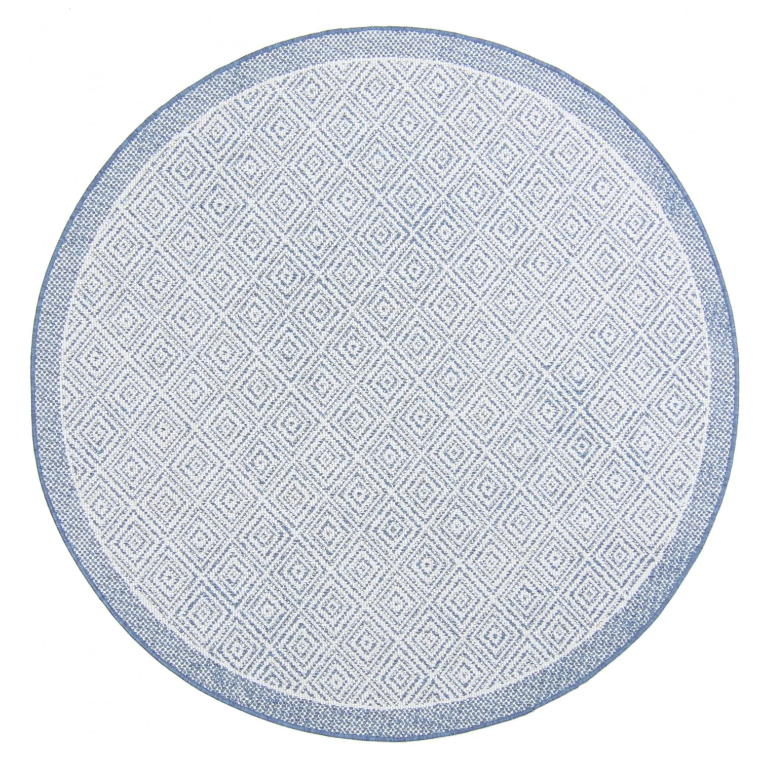 Tappeto rotondo - Monsaraz (blu)