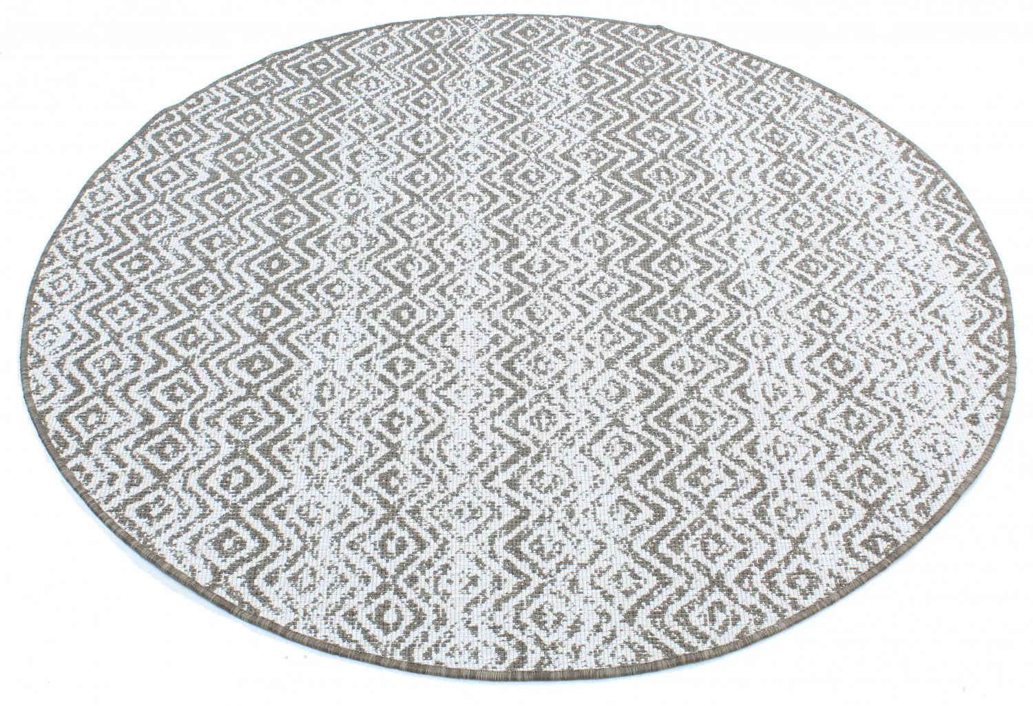 Tappeto rotondo - Harstad (marrone)