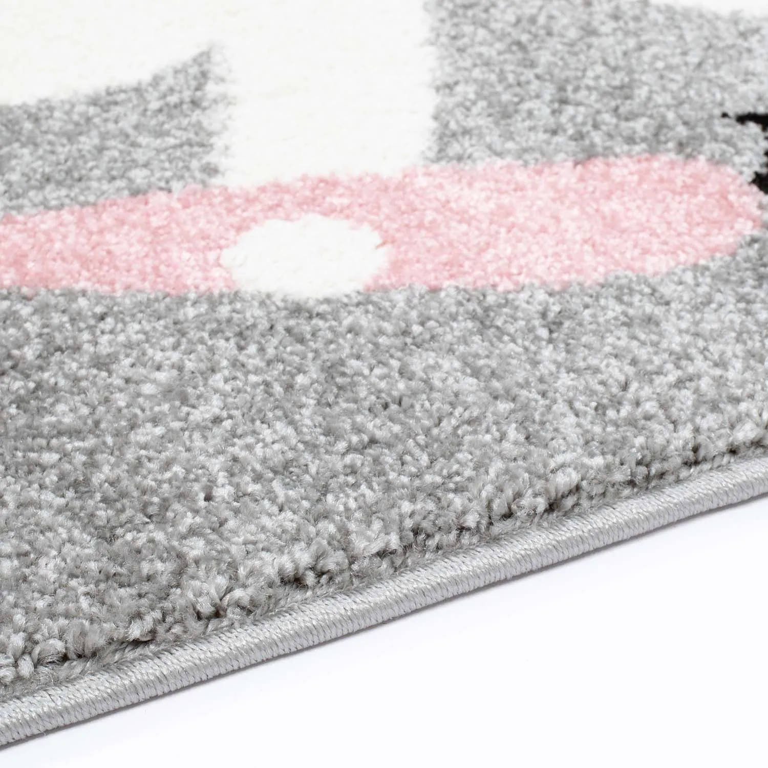Tappeti per bambini - Bubble Rain (grigio)