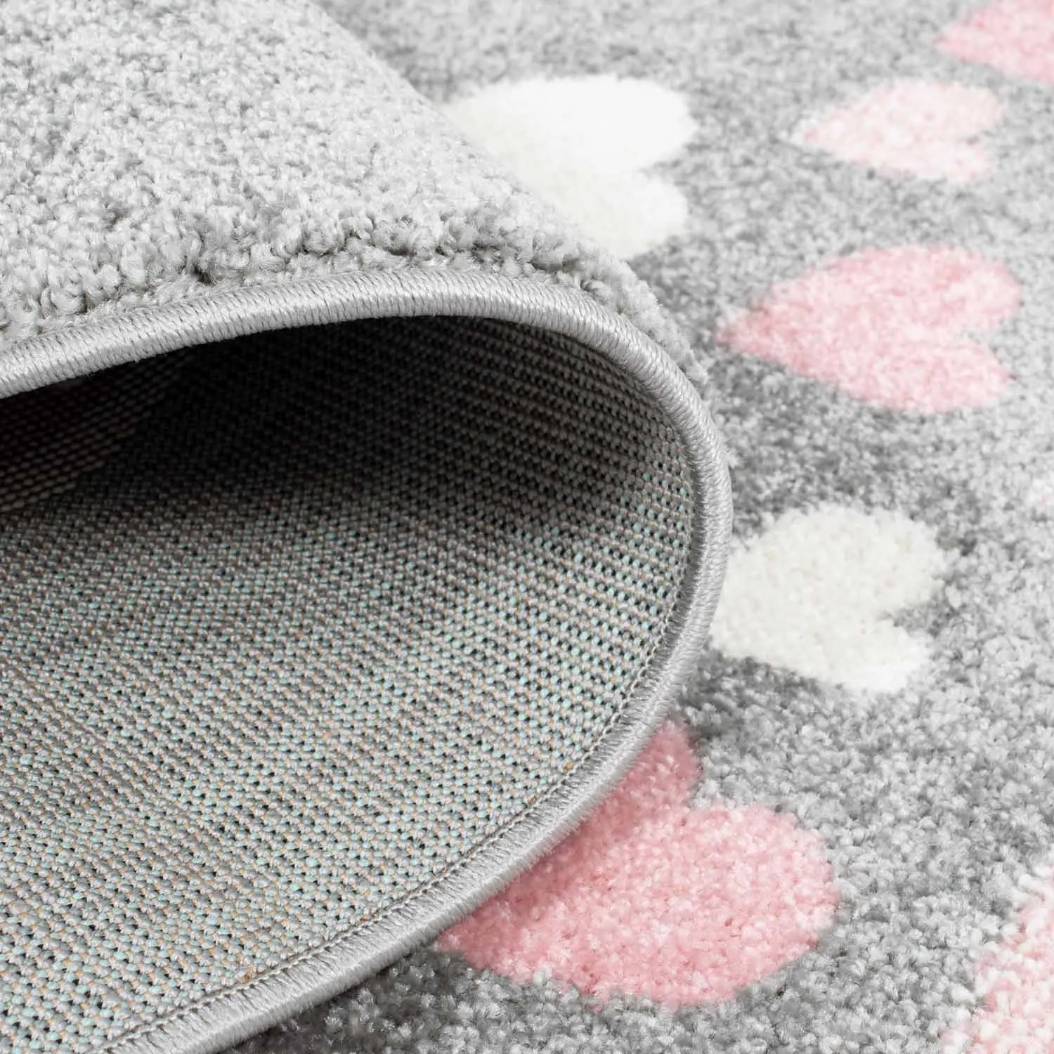 Tappeti per bambini - Bubble Rain (grigio)