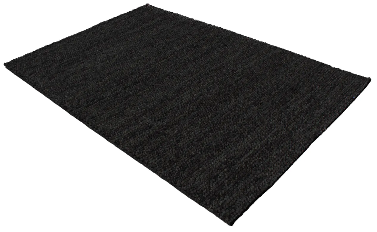 Tappeto In Lana - Avafors Wool Bubble (nero)