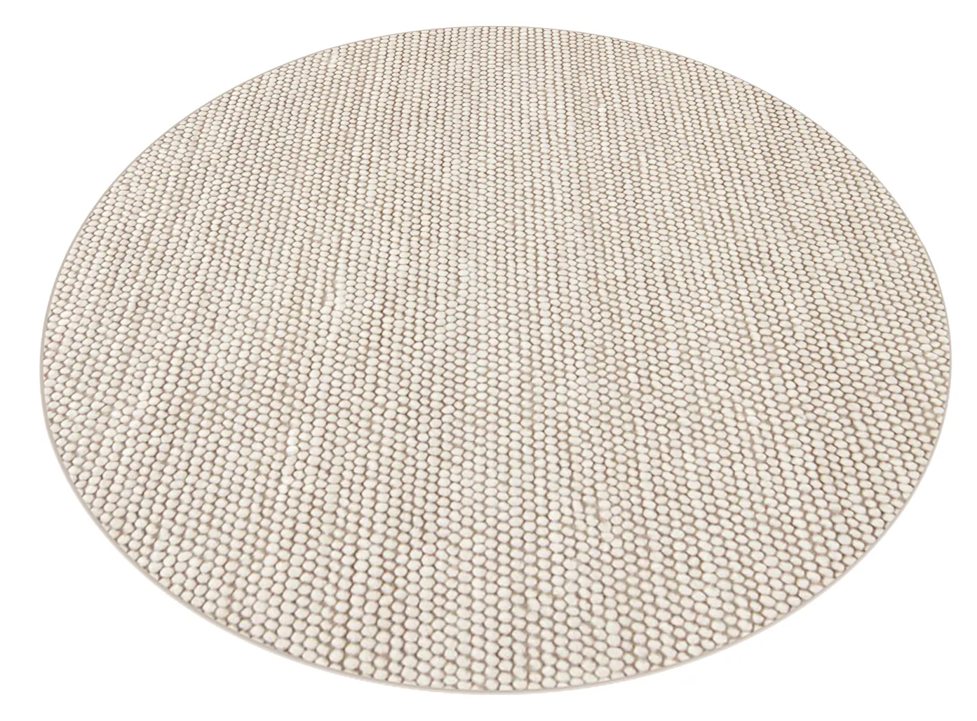 Tappeti rotondi - Avafors Wool Bubble (beige)