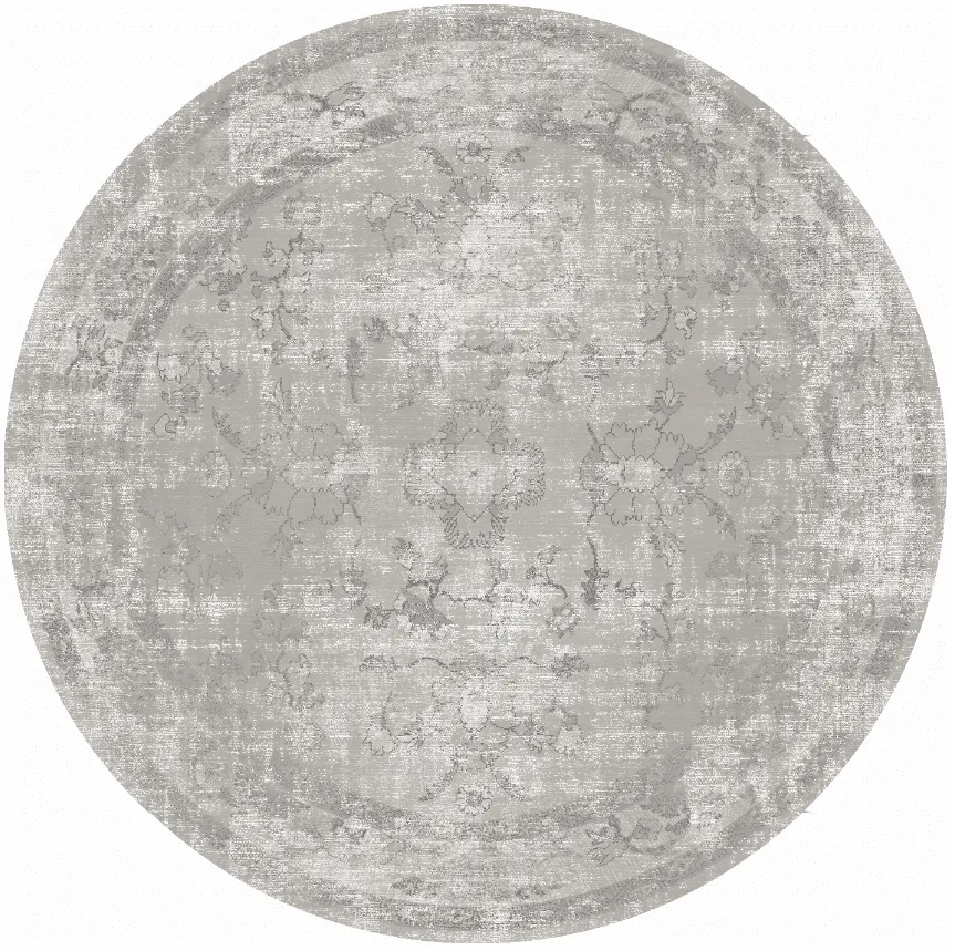 Tappeto rotondo - Gombalia (grigio)