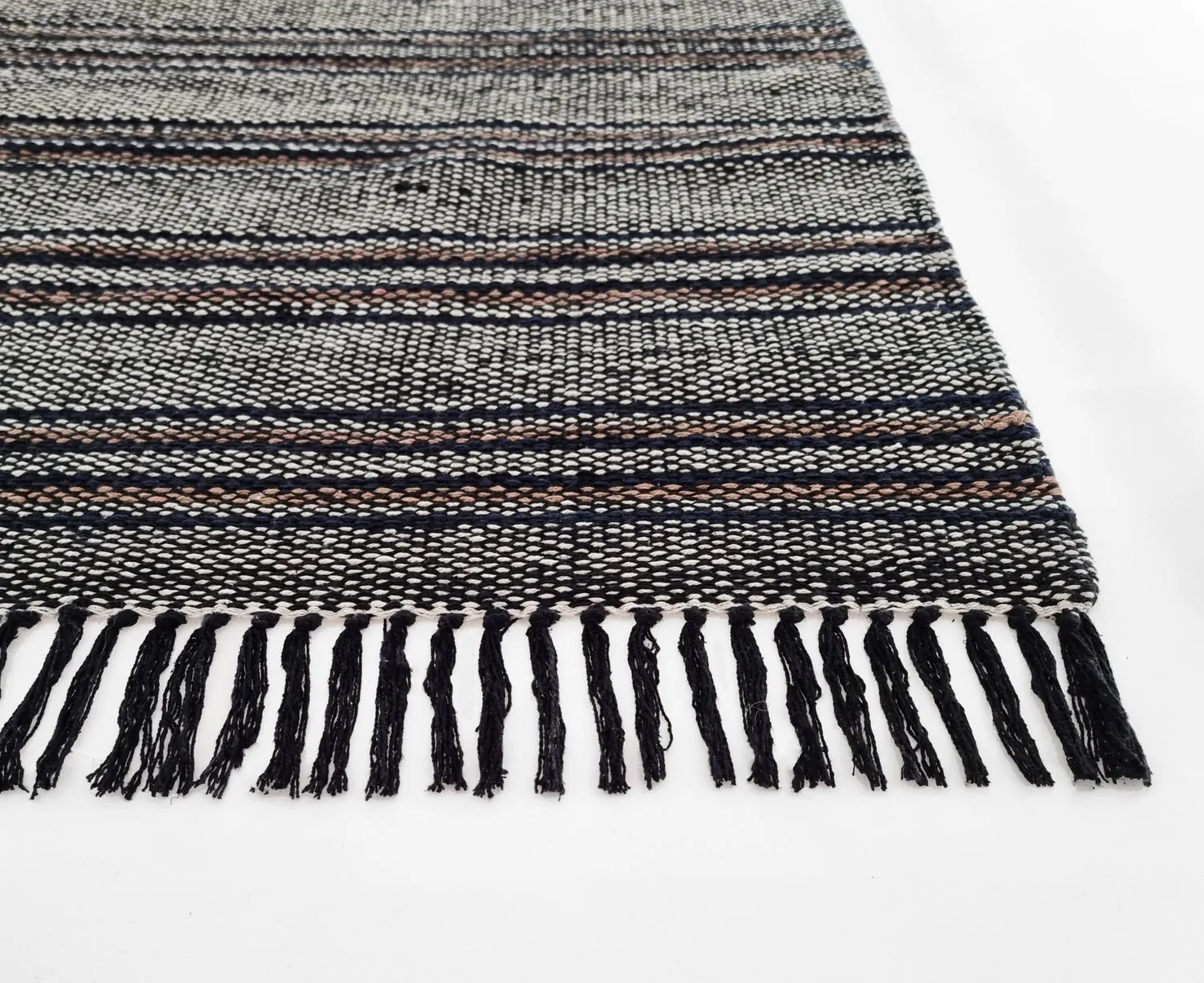 Tappeto Di Stracci - Carbon (grigio)