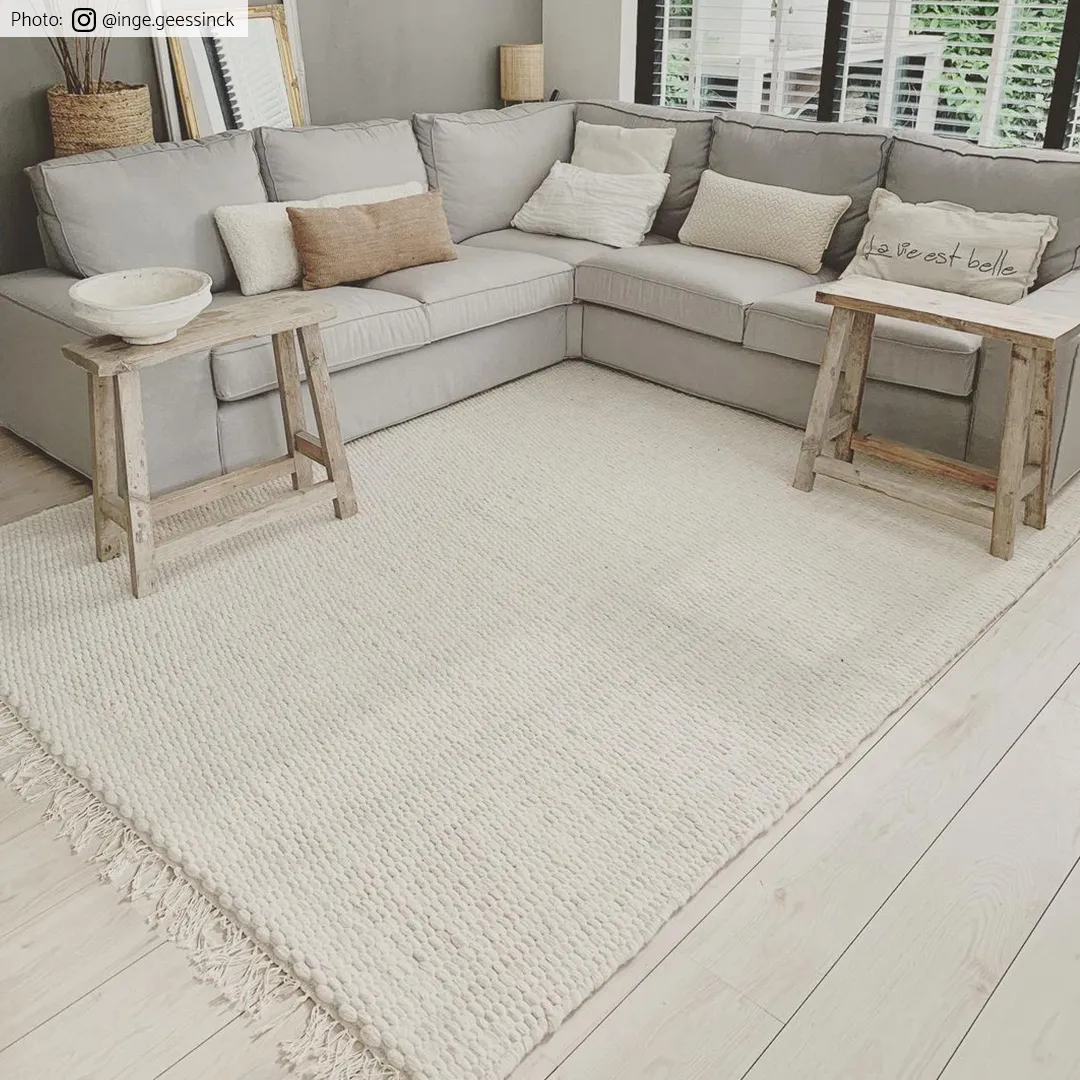 Tappeto In Lana - Cartmel (offwhite)