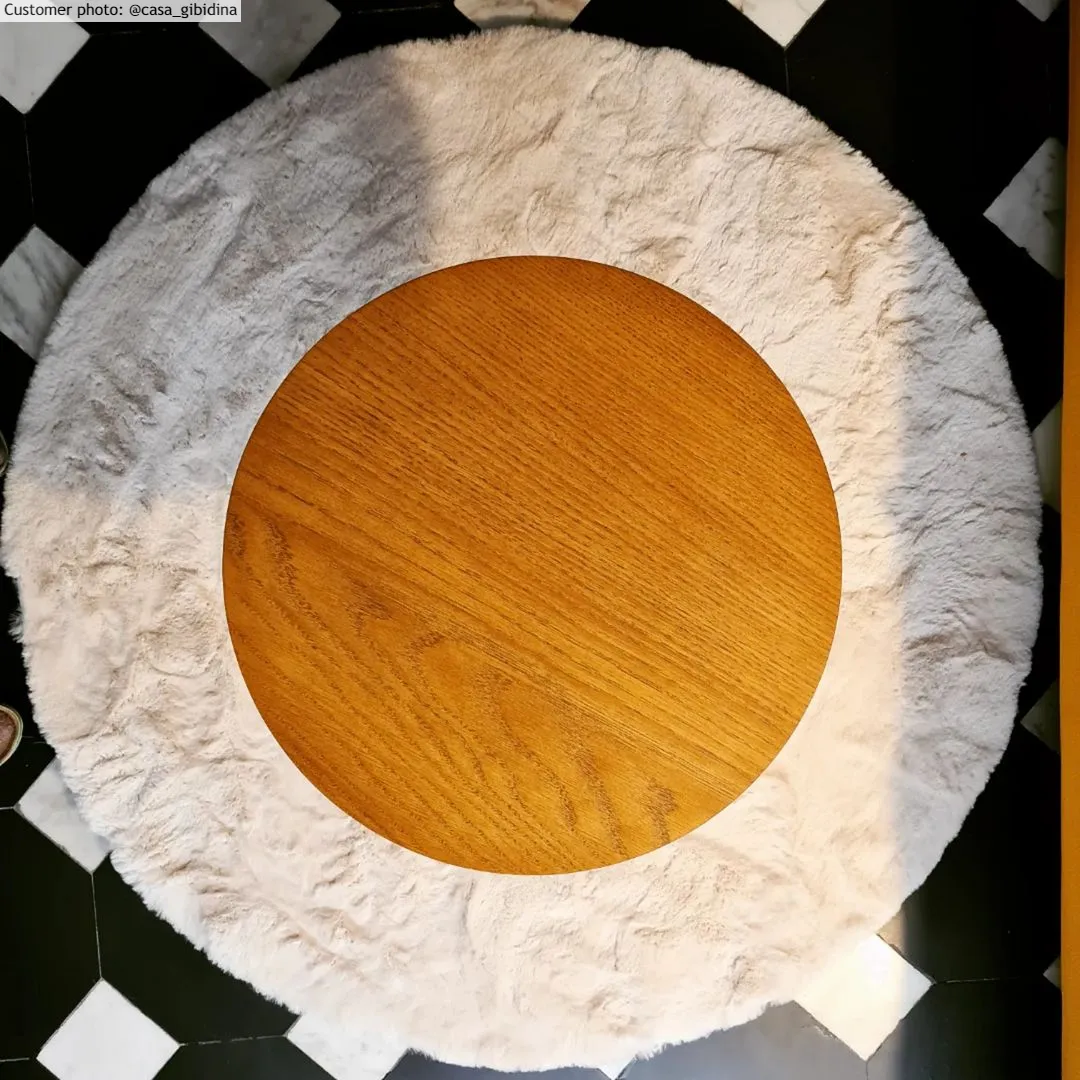 Tappeti rotondi - Cloud Super Soft (offwhite)