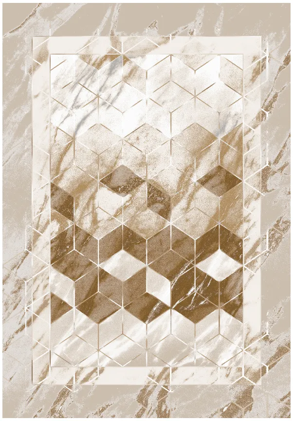 Tappeto Wilton - Castello (beige/bianco)