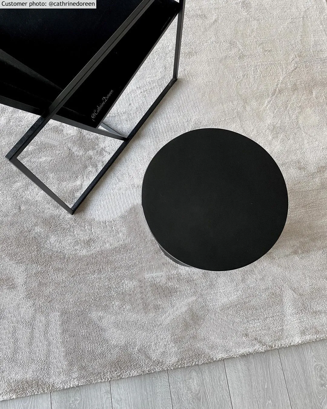 Tappeto In Viscosa - Jodhpur Special Luxury Edition (grigio chiaro/beige)