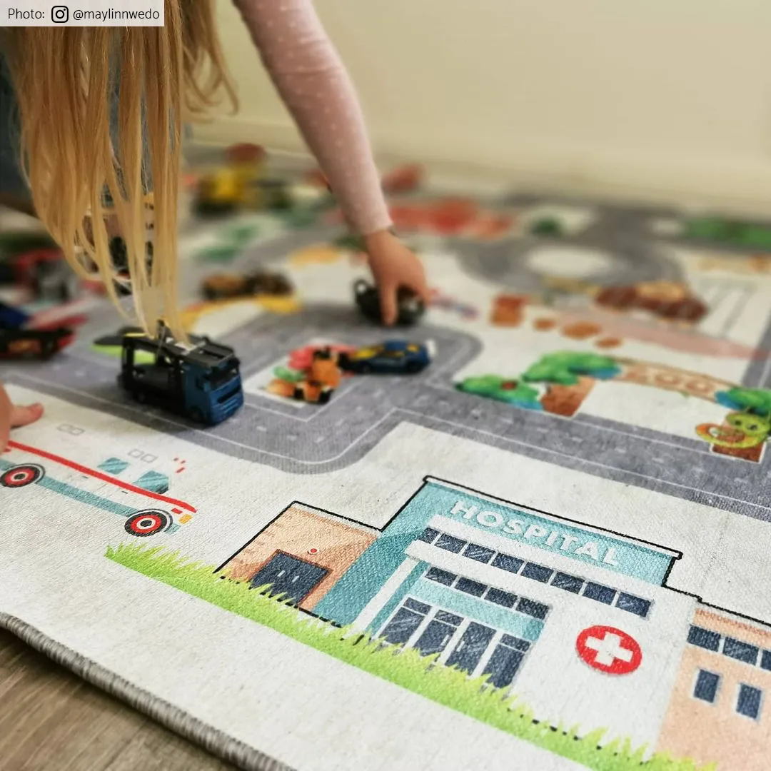 Tappeti per bambini - City Street (multi)