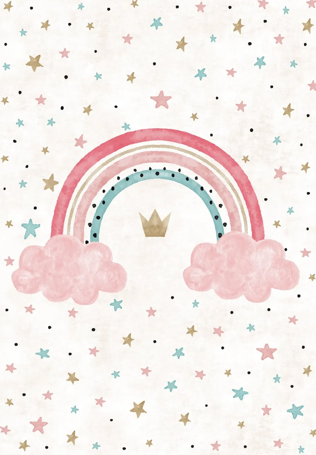 Tappeti per bambini - Rainbow (multi)