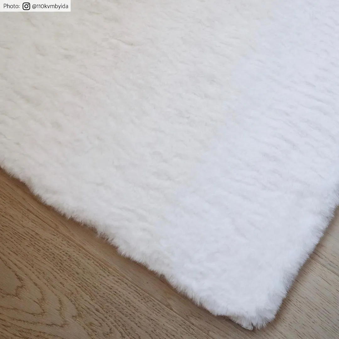 Tappeto A Pelo Lungo - Cloud Super Soft (bianco)