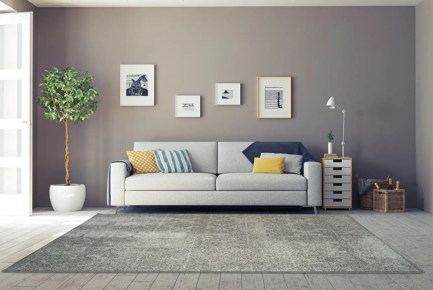 Tappeto Wilton - Giana (grigio)