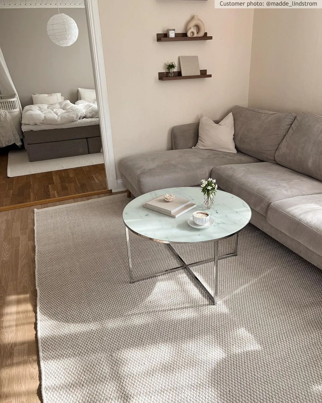 Tappeto In Lana - Coastal (creme)