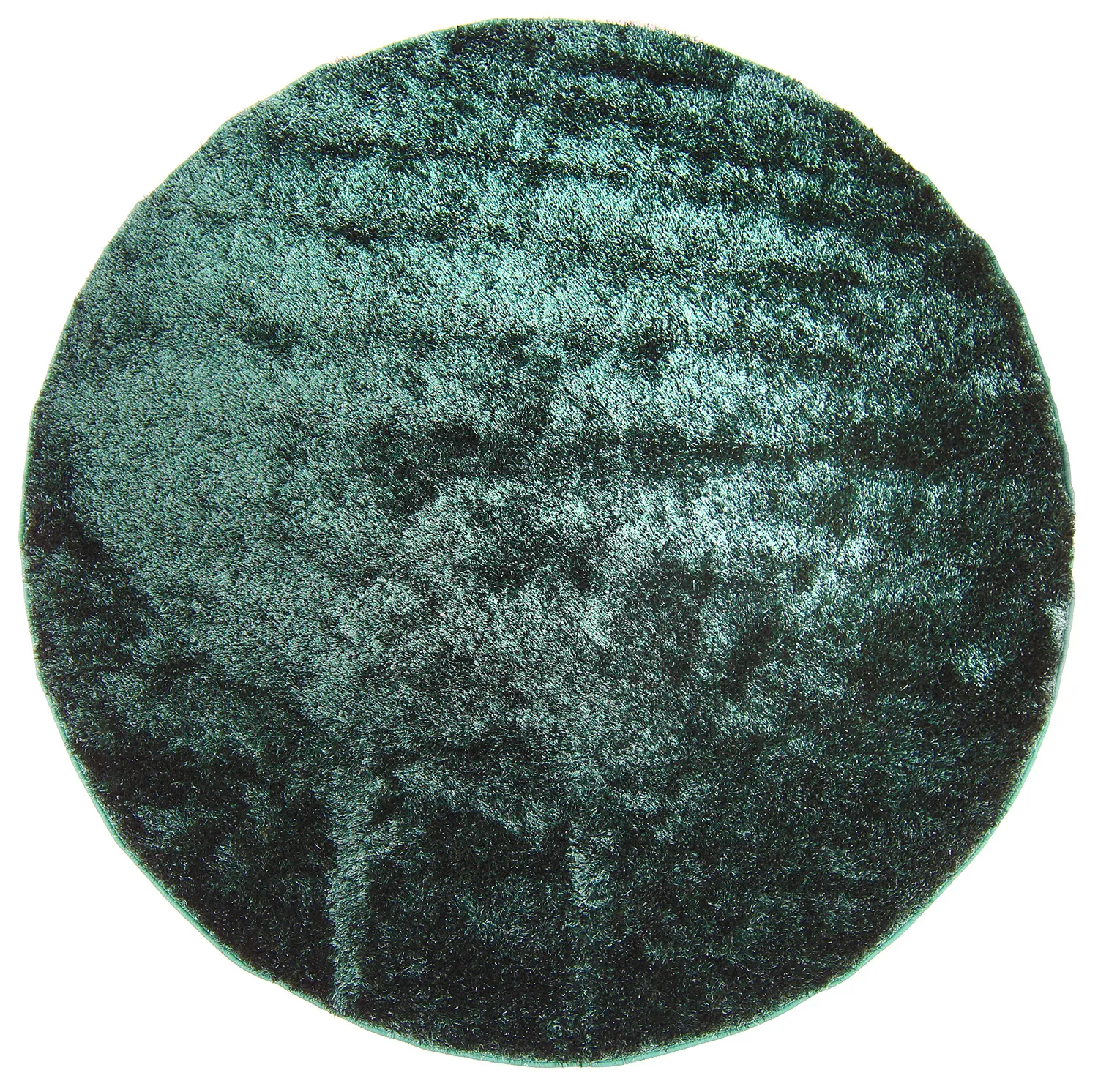 Tappeti rotondi - Cosy (verde scuro)