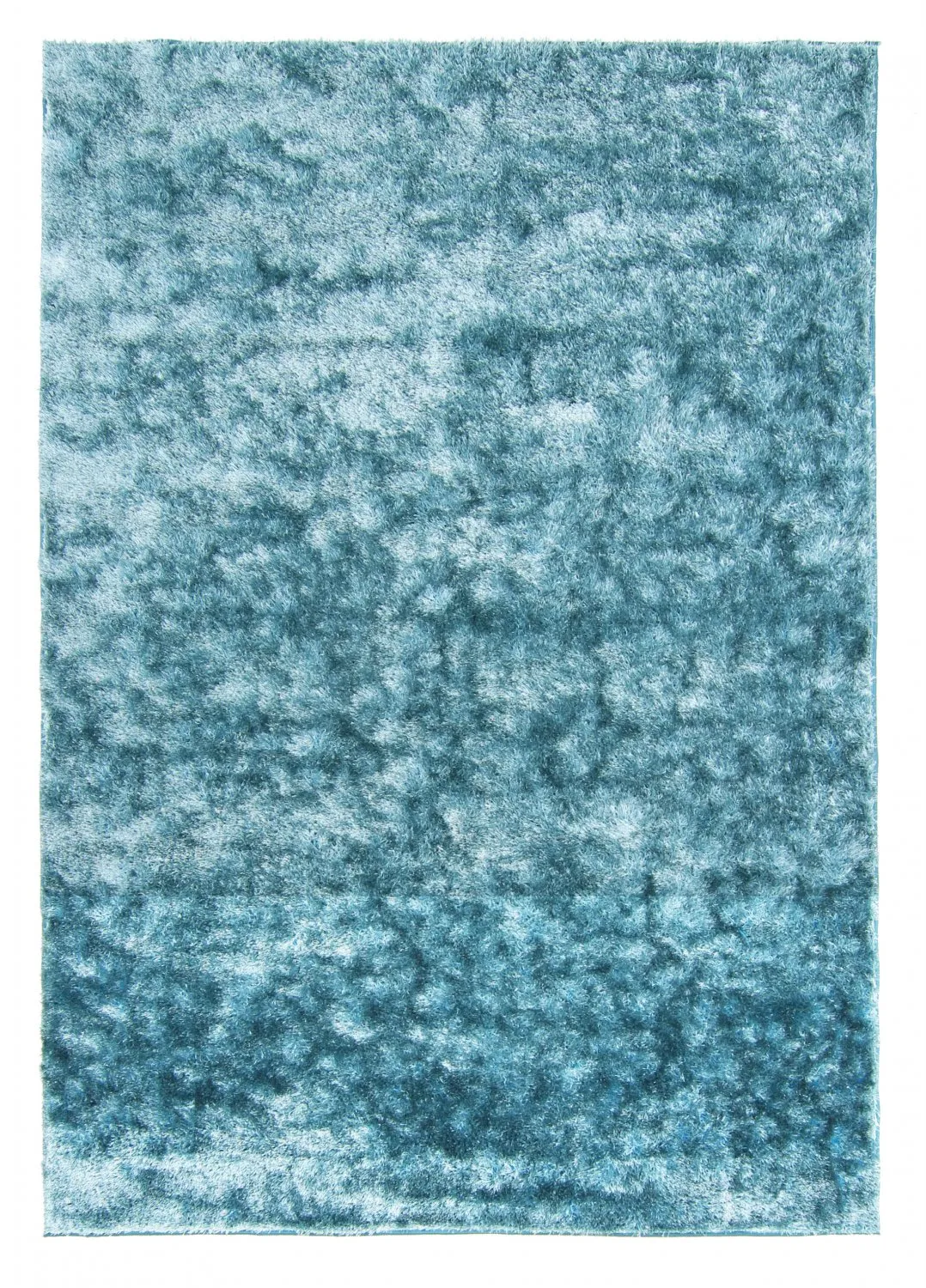 Tappeto A Pelo Lungo - Cosy (blu/verde)