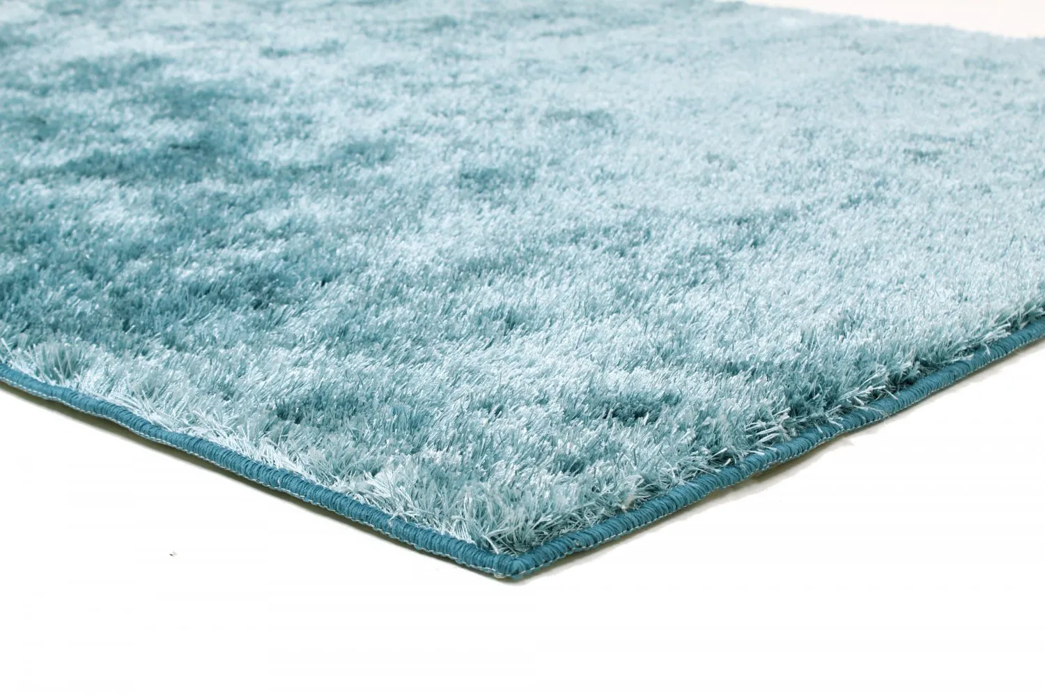 Tappeto A Pelo Lungo - Cosy (blu/verde)
