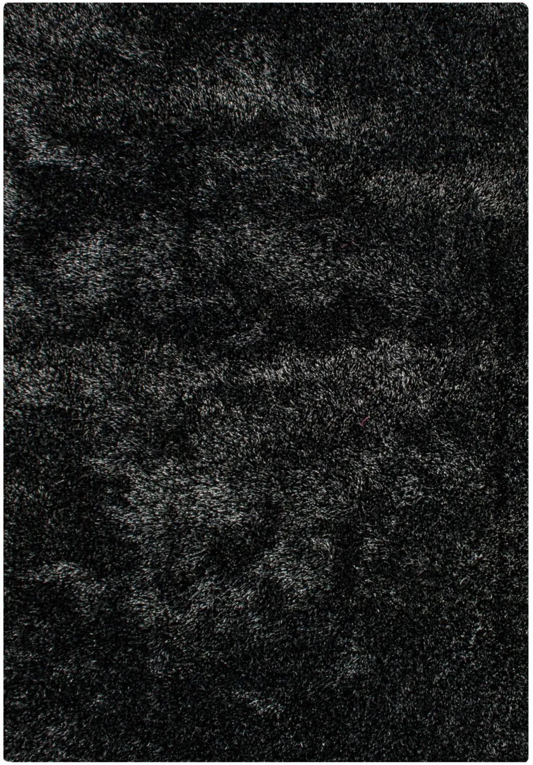Cosy Tappeto A Pelo Lungo antracite rond 60x120 cm 80x 150 cm 140x200 cm 160x230 cm 200x300 cm