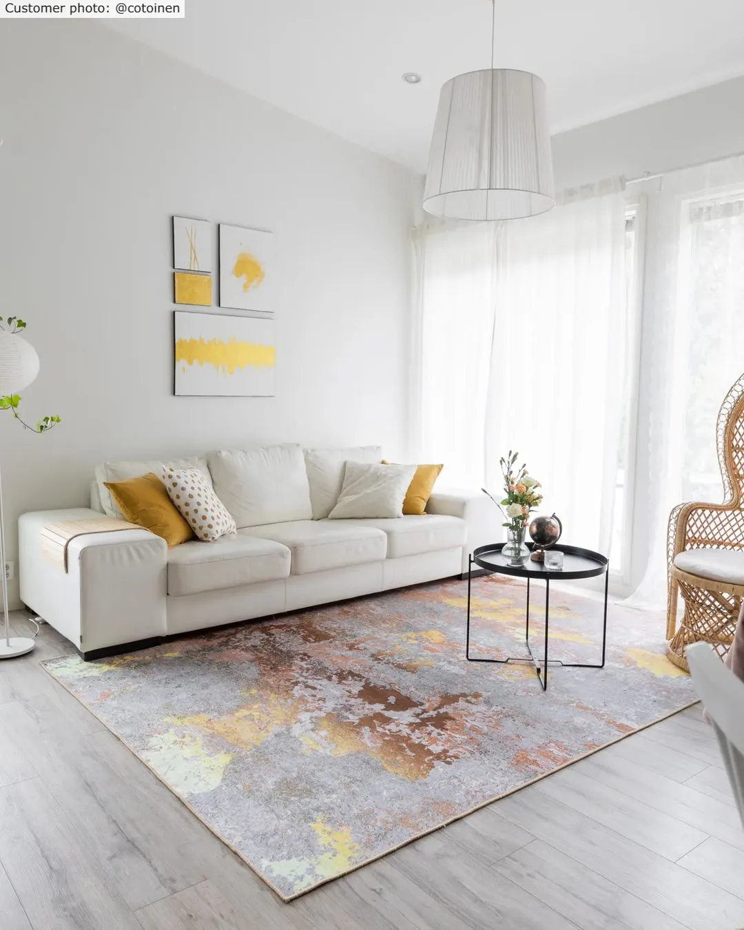Tappeto Wilton - Elena (beige/oro)