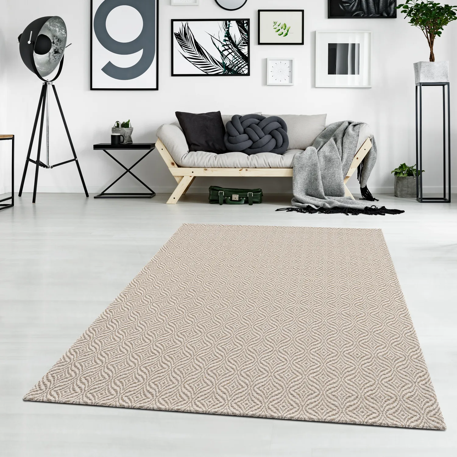 Tappeto Wilton - Hvitanes (beige)