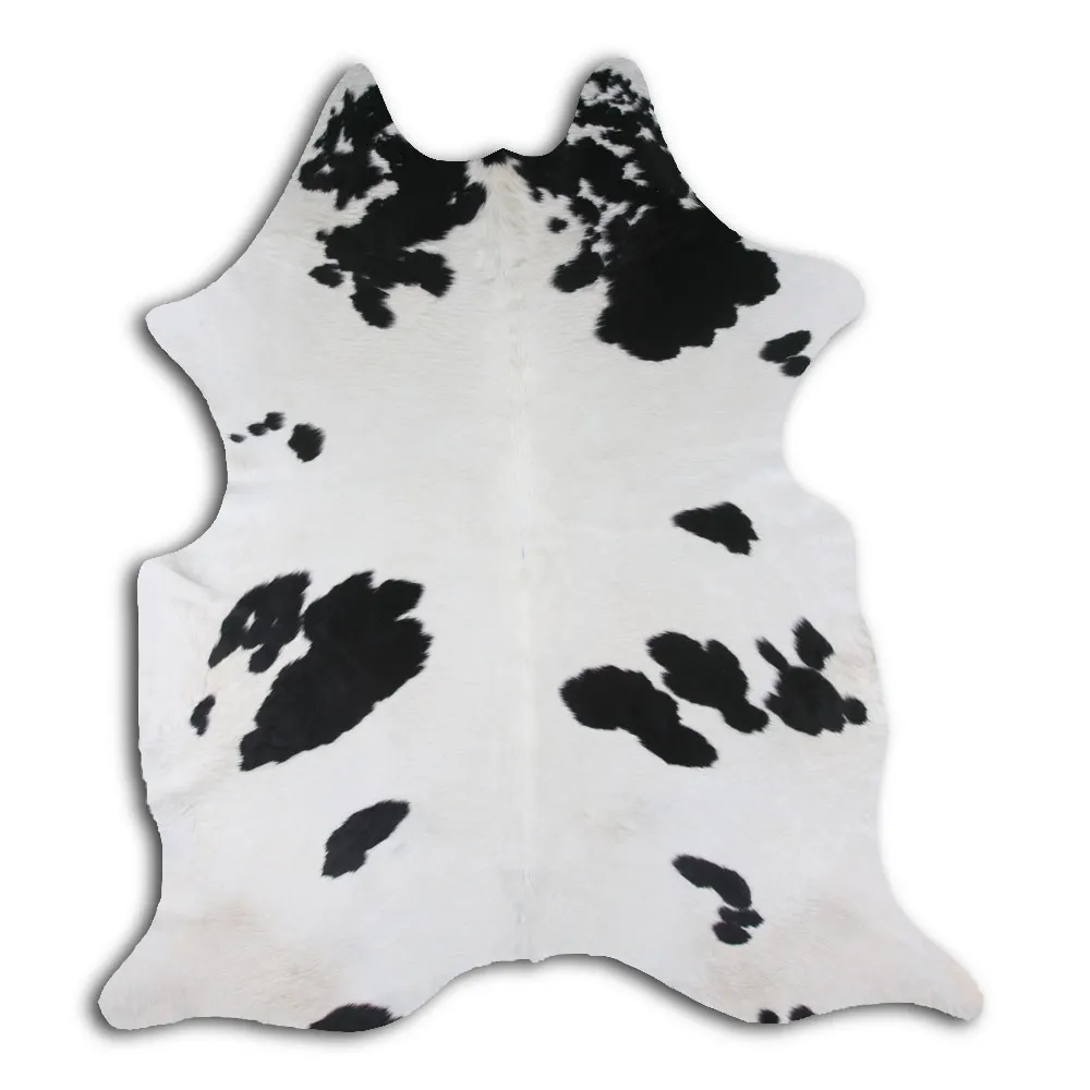 Tappeto Pelle Di Mucca - Nero e Bianco 15