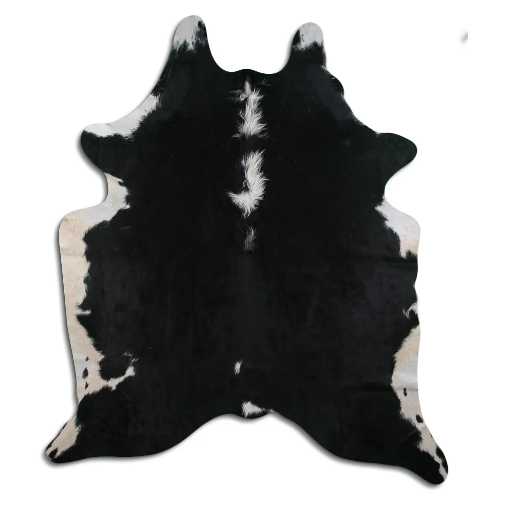 Tappeto Pelle Di Mucca - Nero e Bianco 12