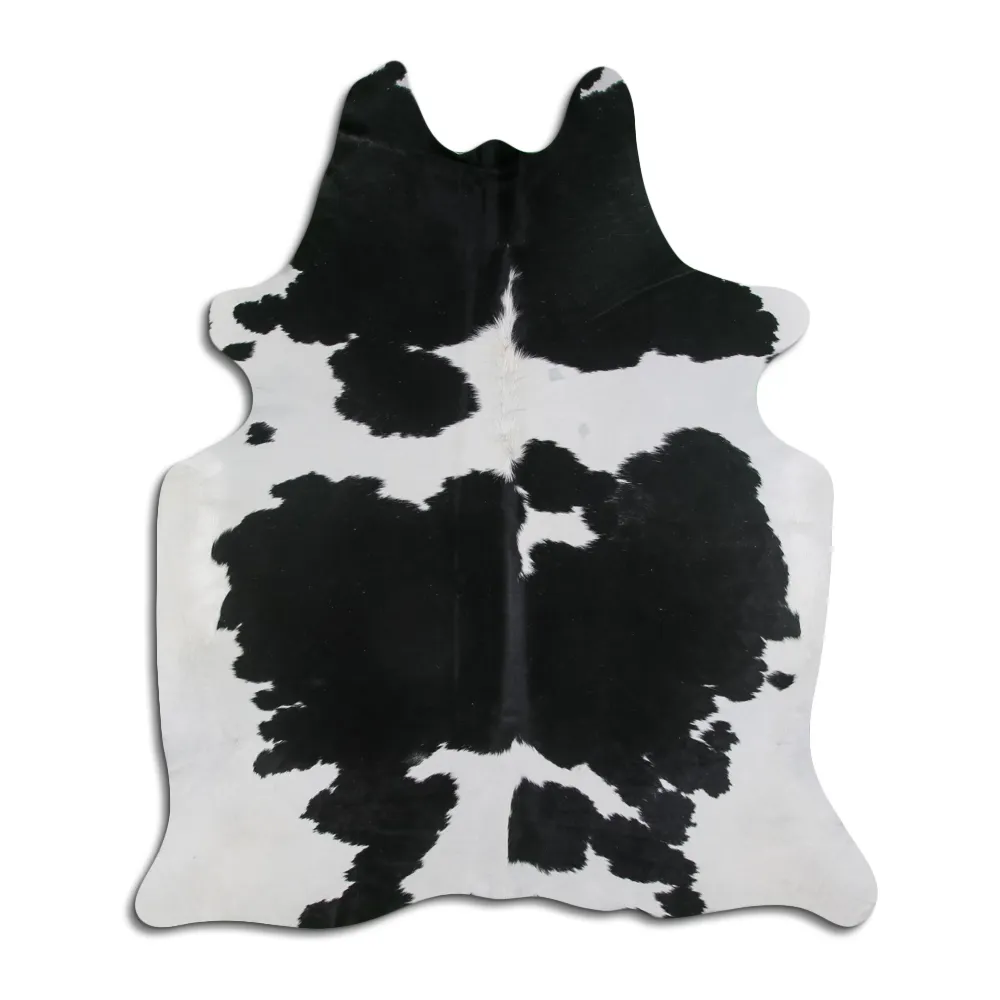 Tappeto Pelle Di Mucca - Nero e Bianco 103