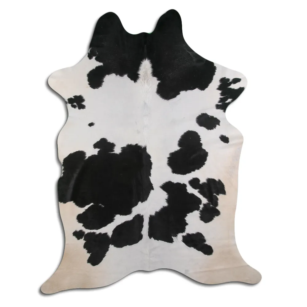 Tappeto Pelle Di Mucca - Nero e Bianco 31