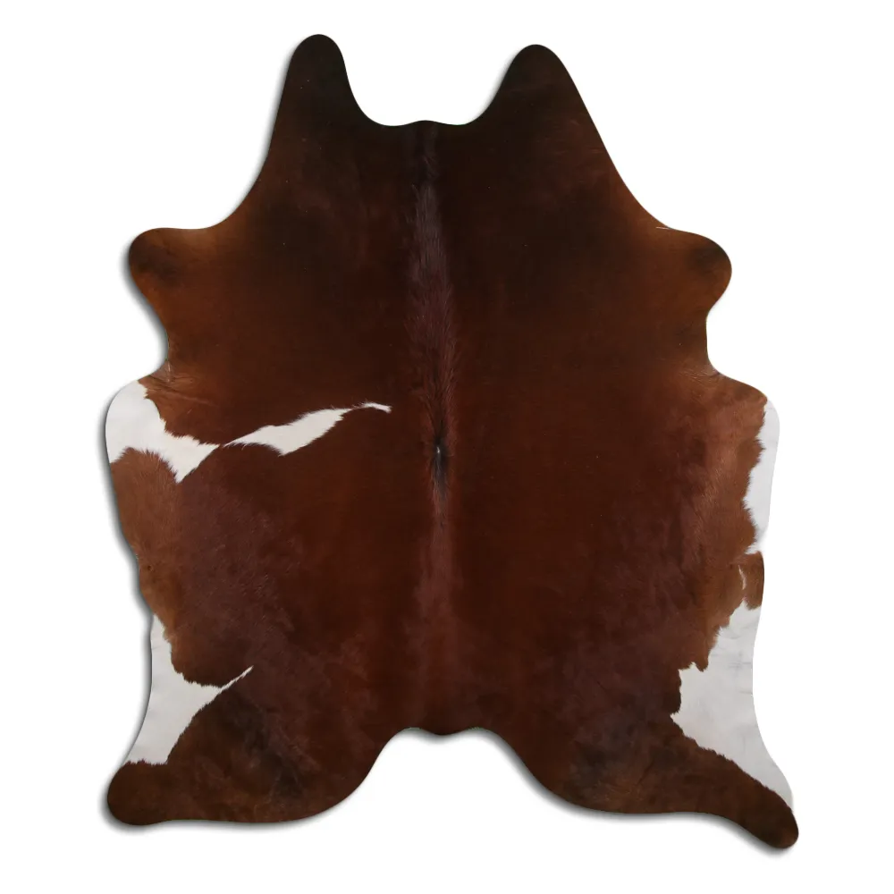 Tappeto Pelle Di Mucca - Marrone e Bianco 59