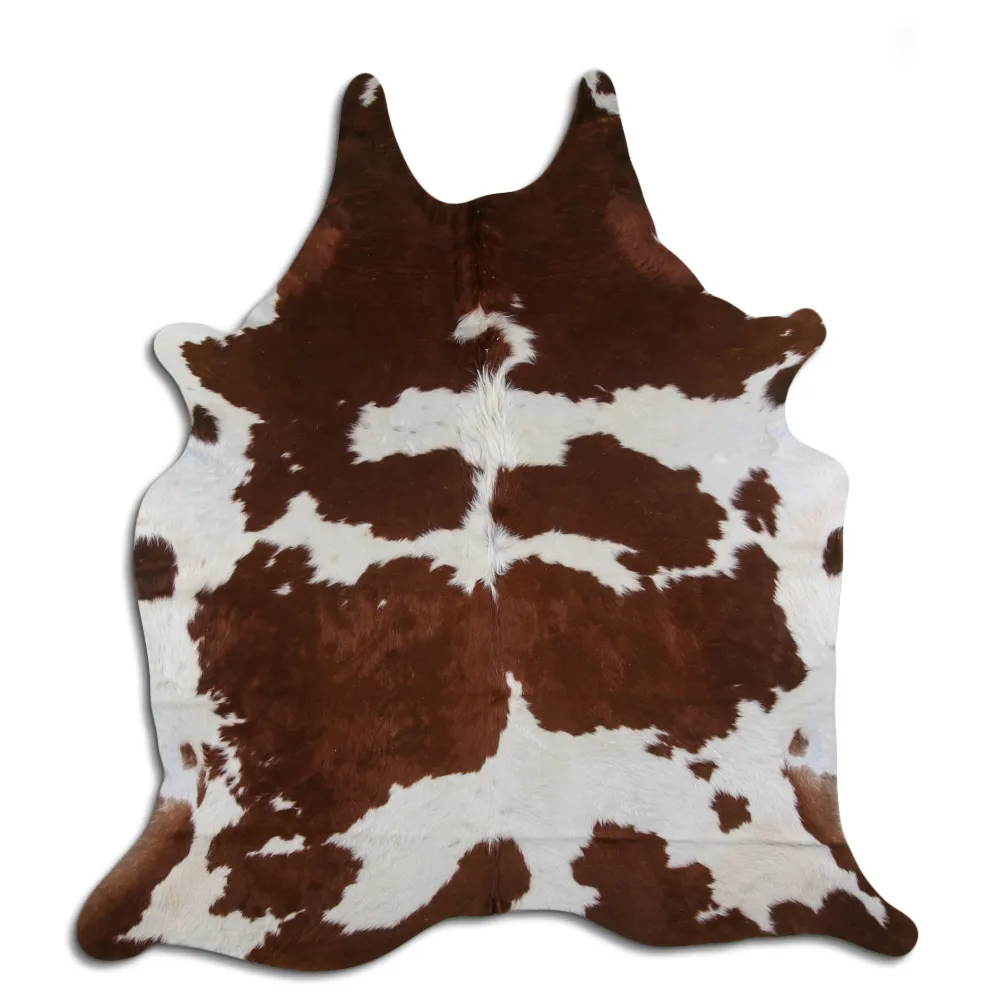 Tappeto Pelle Di Mucca - Marrone e Bianco 70