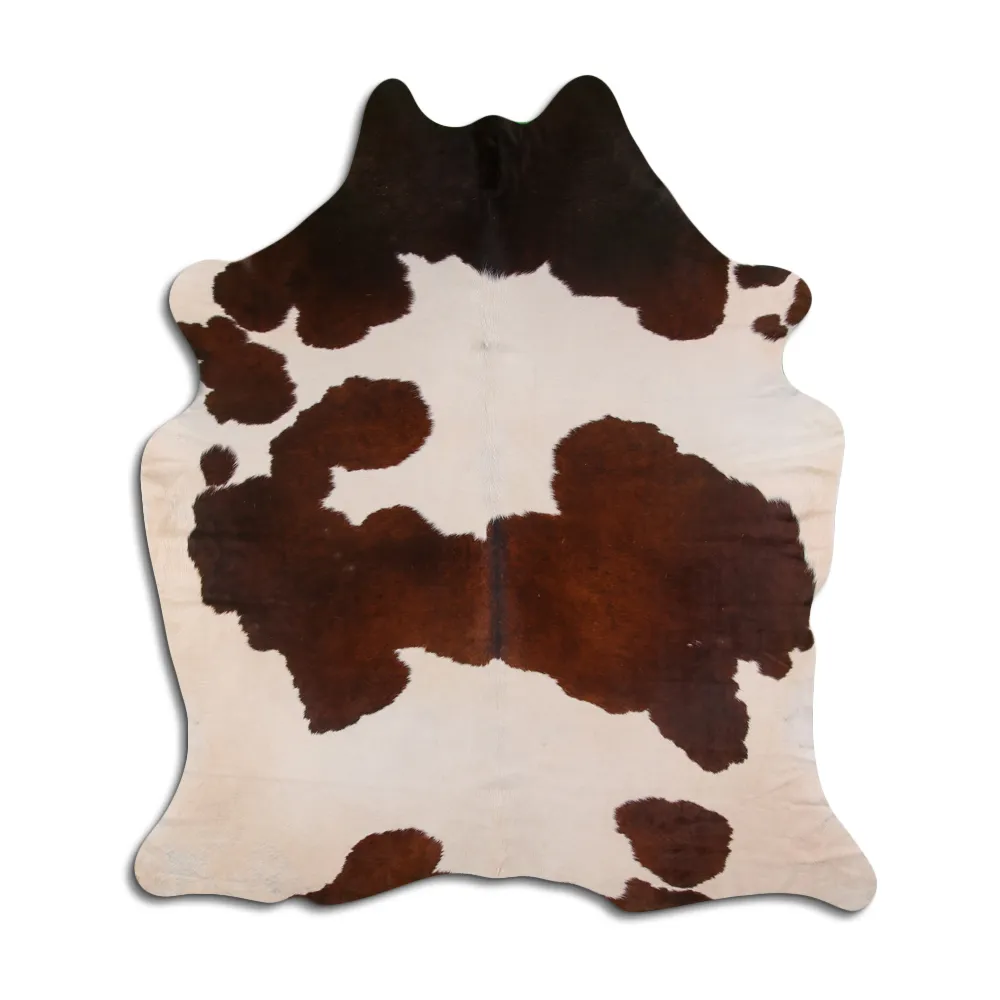 Tappeto Pelle Di Mucca - Marrone e Bianco 62