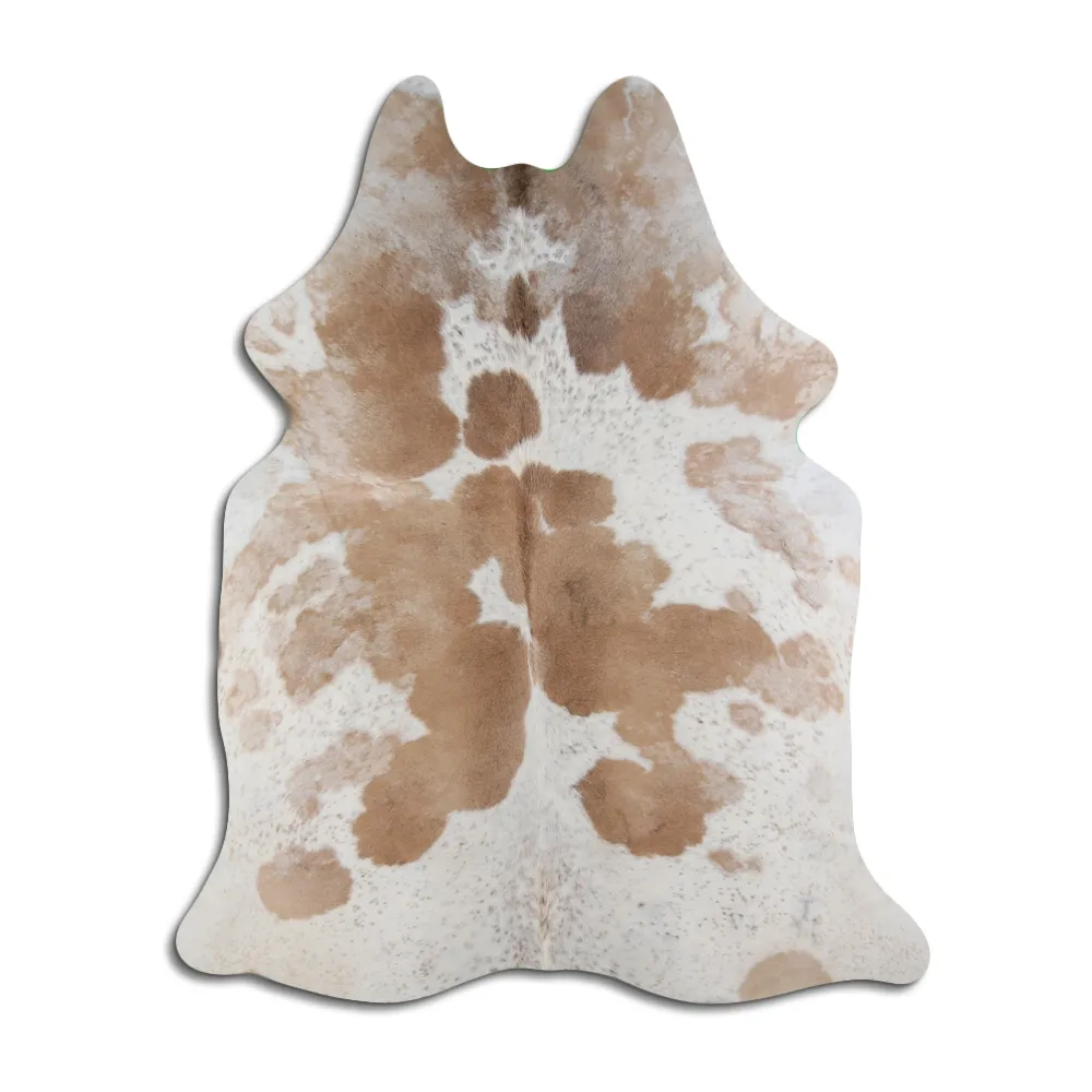 Tappeto Pelle Di Mucca - Marrone e Bianco 44