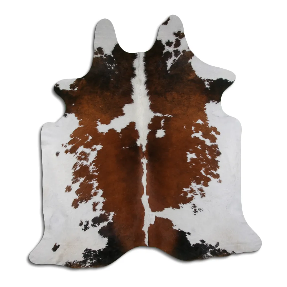 Tappeto Pelle Di Mucca - Marrone e Bianco 51