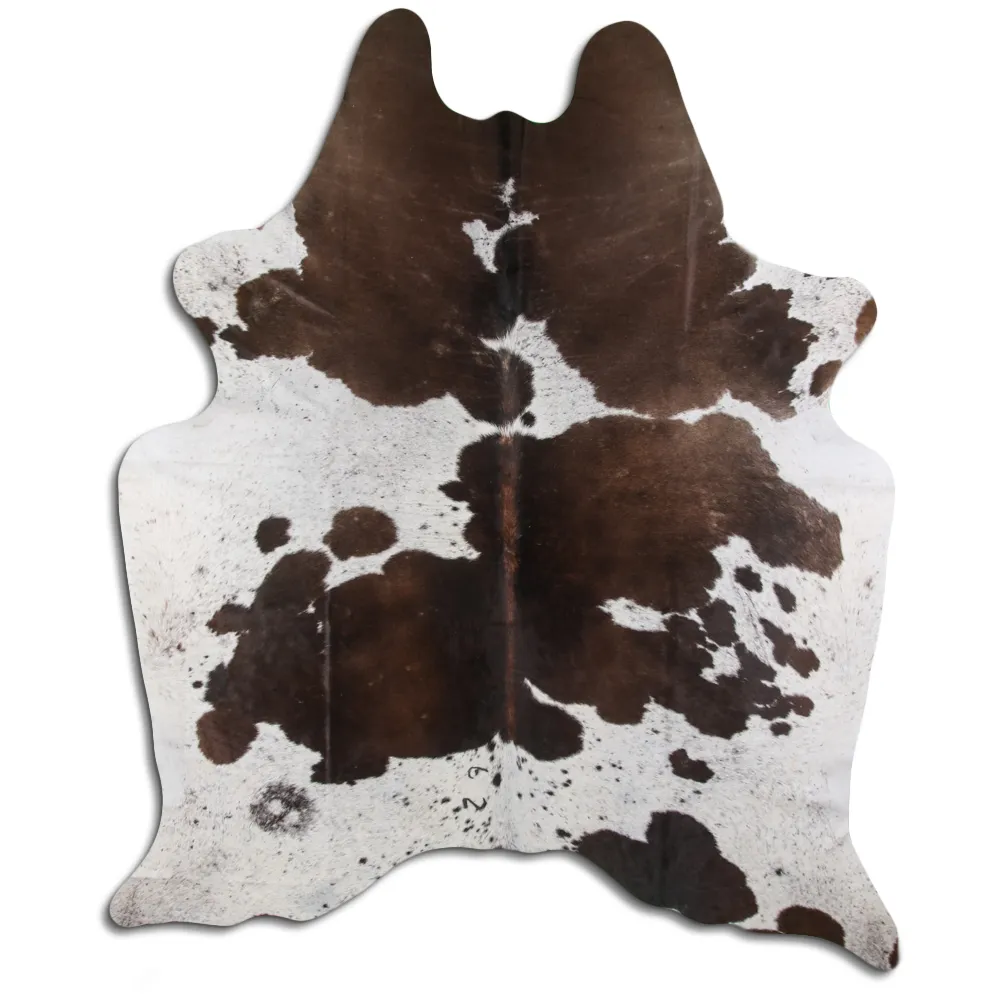Tappeto Pelle Di Mucca - Marrone e Bianco 77