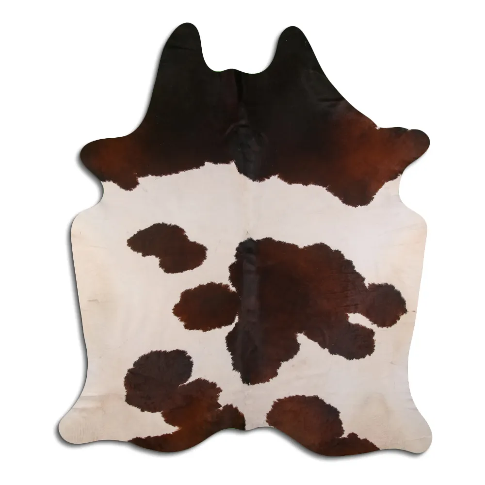 Tappeto Pelle Di Mucca - Marrone e Bianco 91