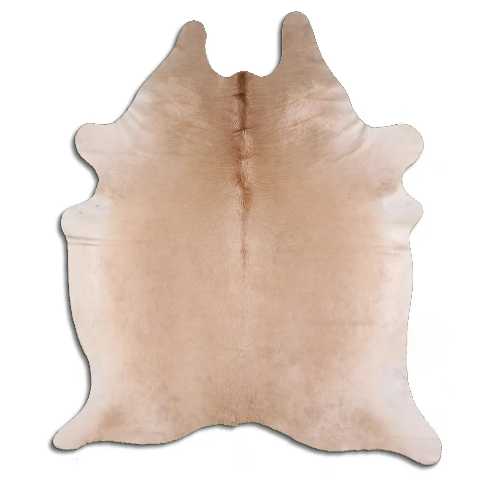 Tappeto Pelle Di Mucca - Beige 321
